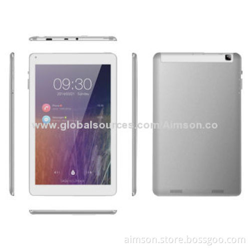 10.1" 3G Tablet Phone, Quad Core, 1,280*800P IPS Screen, Supports GSM1900/1800/900/850,WCDMA2100/850